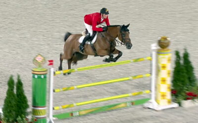 Live blogging the first Olympic show jumping competition
