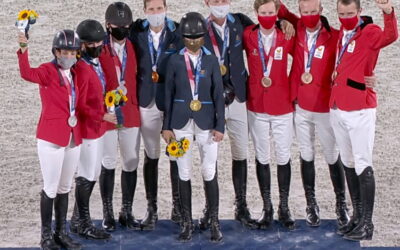 Live blogging the team show jumping medals: Sweden gold, USA silver