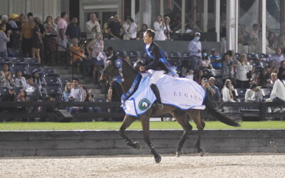Handling the show jumping challenge on WEF’s big night