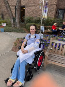 Cassandra Kahle is making progress with her rehabilitation