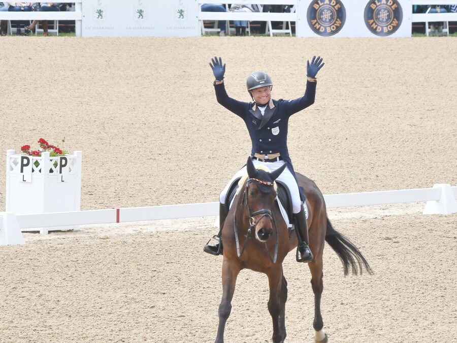 No surprise: Michael Jung is the star at Land Rover Kentucky