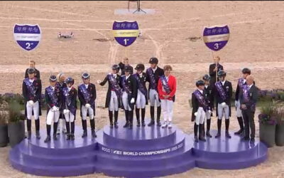 A new country at the top of the podium at the dressage world championships