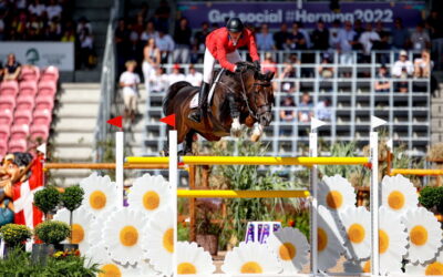 Swedes lead, U.S. ninth as world championships show jumping begins