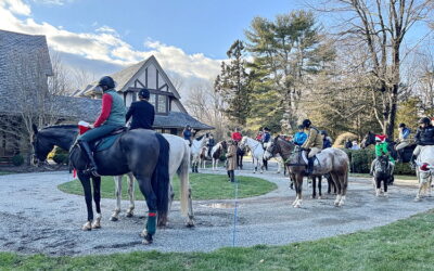 Hark! The festive riders sing…