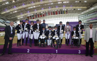 U.S. para team has a golden glow