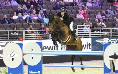 The lead changes at the show jumping World Cup finals