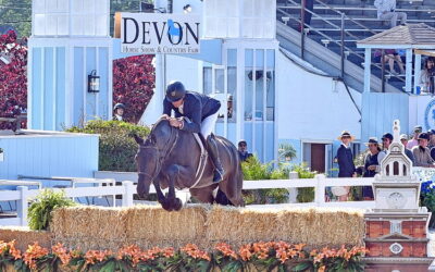 Autograph wins his signature competition at Devon