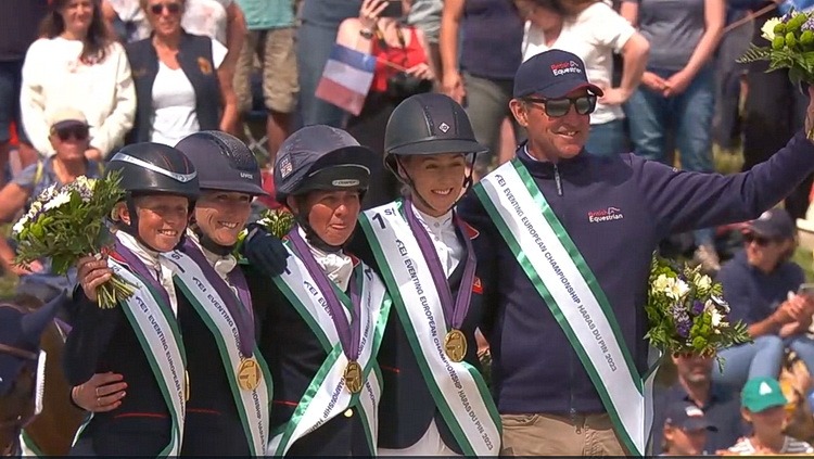 Brits sweep Euro eventing championships, Paris is next