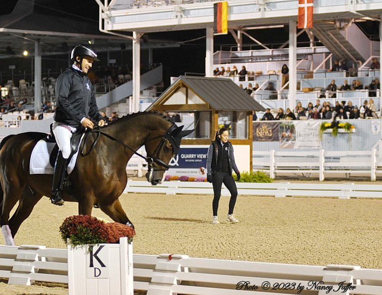 Dressage at Devon Master Class was really quite a masterpiece