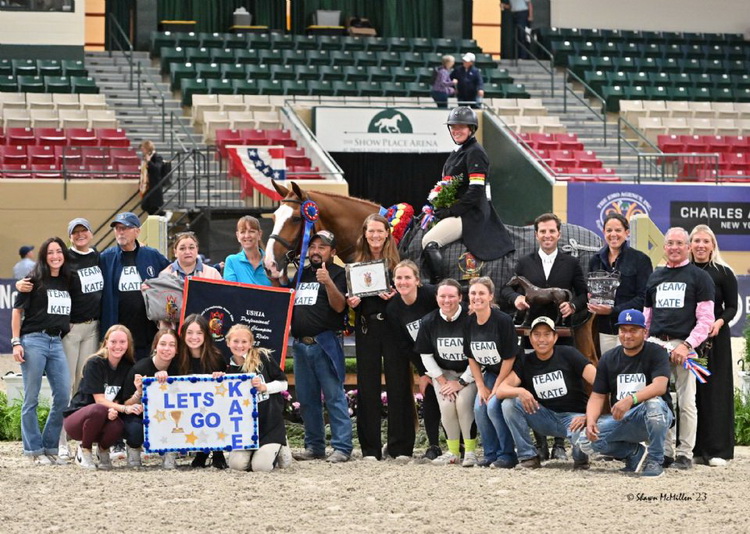 There's a new name on the World Championship Pro Hunter Rider trophy ...
