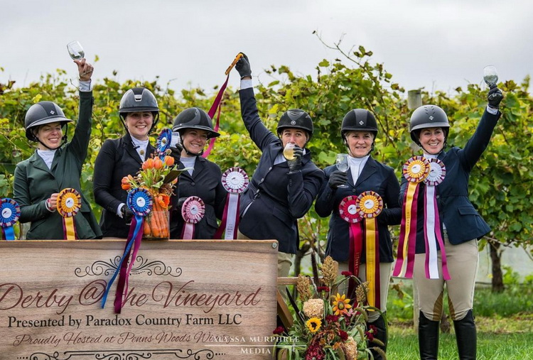 IHSA alumni riding on their own road Nancy Jaffer Equestrian