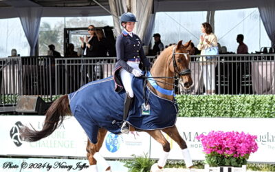Dressage winners Marek and Howington often cross paths