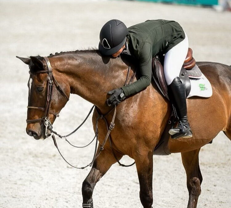 A brave horsewoman closes the book on a life-changing fall