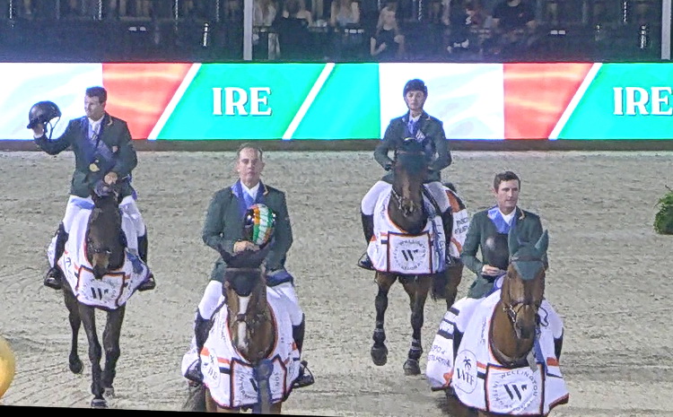 Irish take charge in Wellington Nations Cup