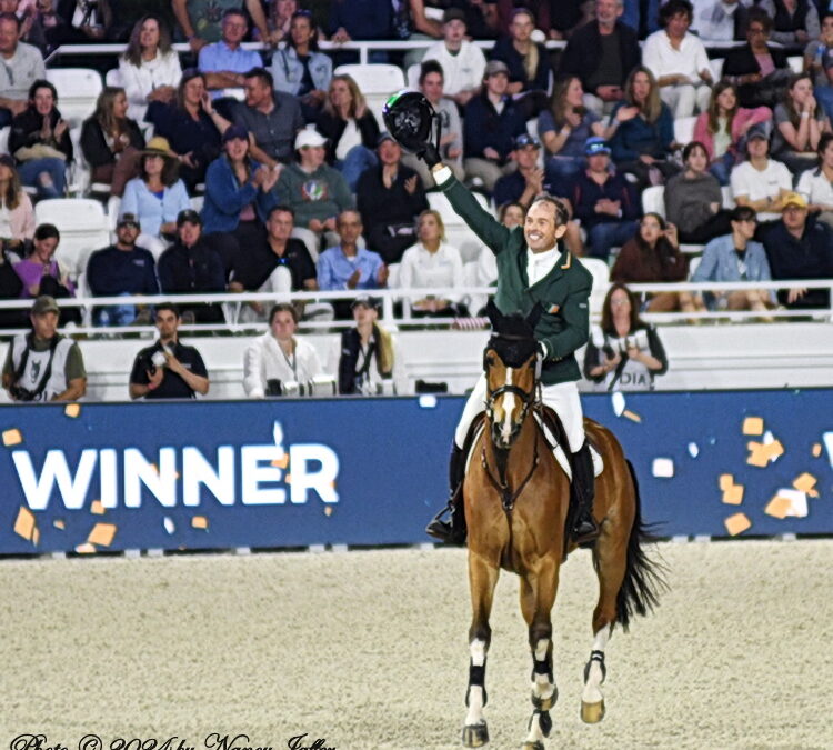 It’s the Irish show jumping team on top of the world