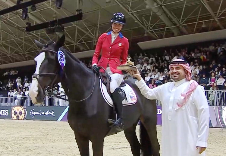 American horse dies after fabulous performance at show jumping World Cup Finals