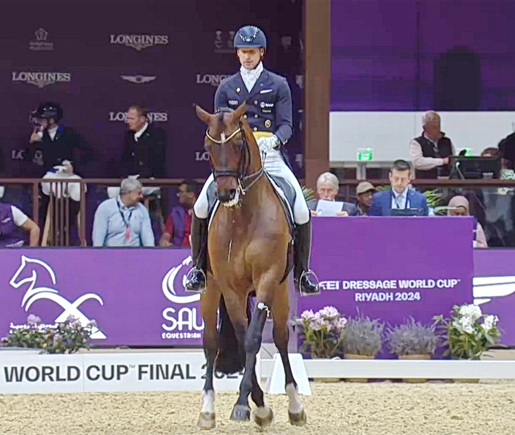 Sweden on top at World Cup again, this time in dressage: UPDATED