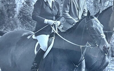 A pillar of eventing, Trish Gilbert, has passed away