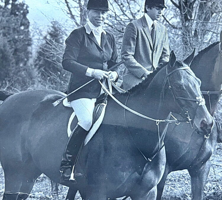 A pillar of eventing, Trish Gilbert, has passed away