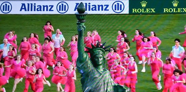 Aachen opening ceremonies–all about the USA