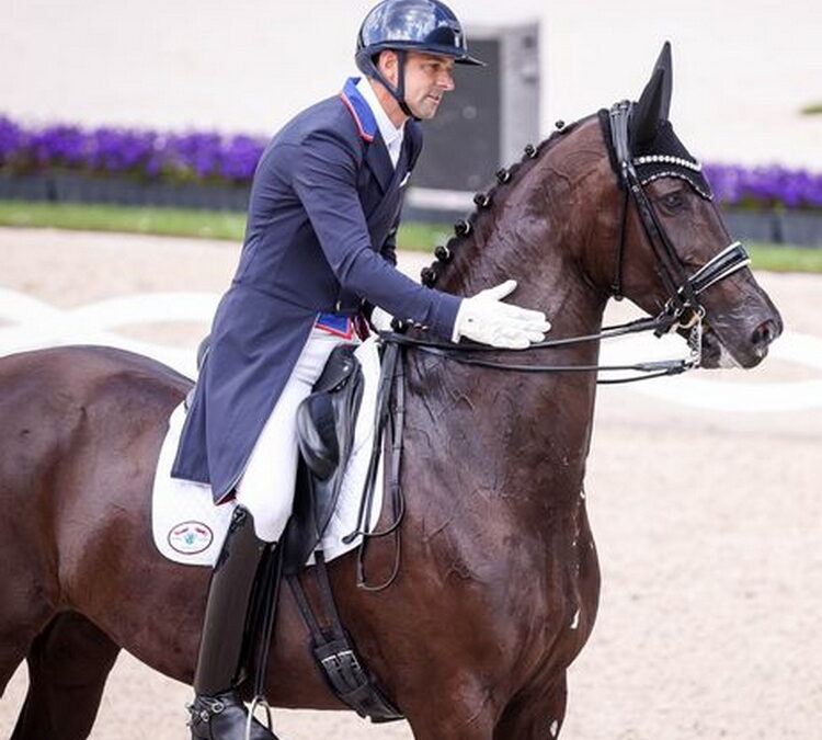 USA close to a top-3 finish in Aachen team dressage