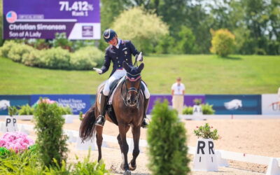 A young star on the way up: Simonson takes Brentina Cup