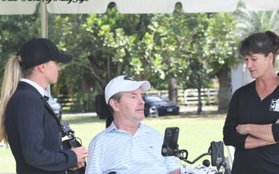 Help Kevin Babington while you enjoy a special horse show