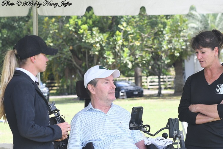 Help Kevin Babington while you enjoy a special horse show