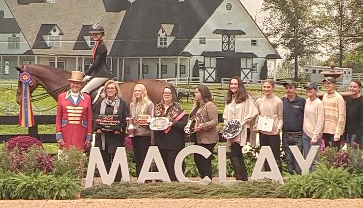 Another equitation victory for Taylor Cawley