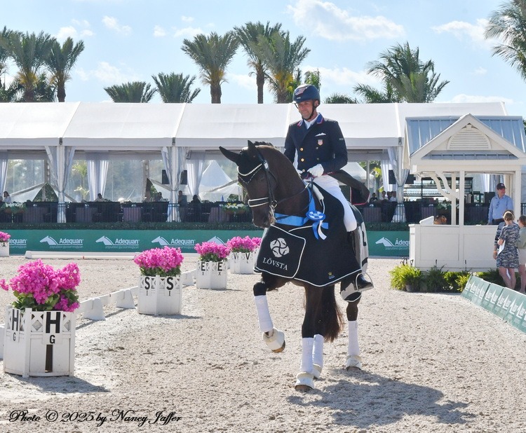 It’s three in a row for dressage queen Jane