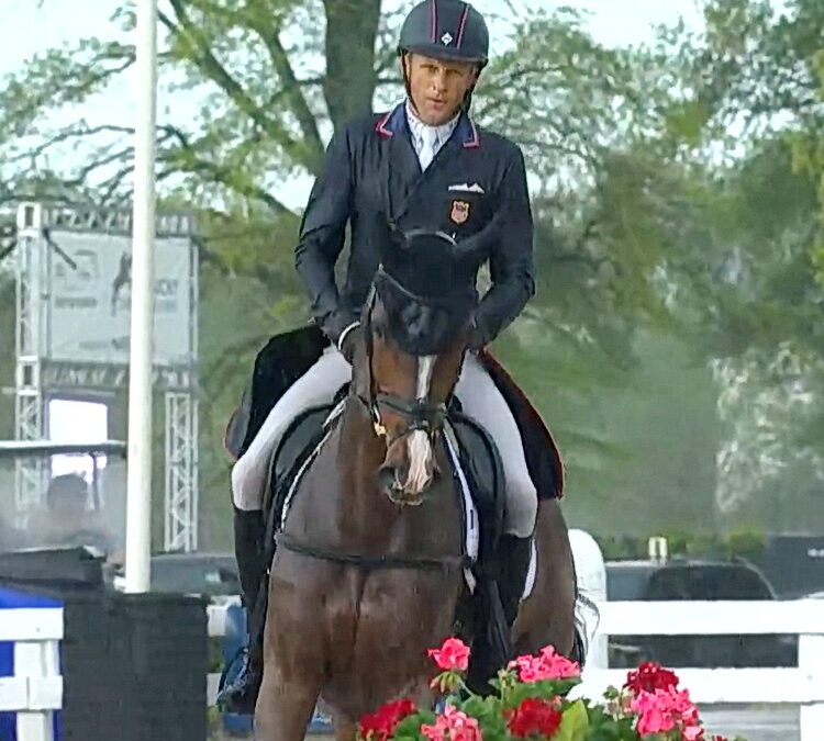 The weather can’t deter Boyd Martin at the Kentucky 5-star