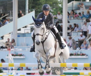 From England to Flemington, a jumper rider is making her mark