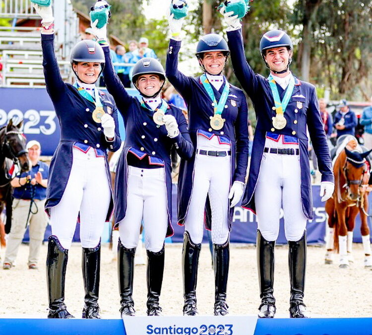 It’s Pan Am gold for the U.S. dressage team
