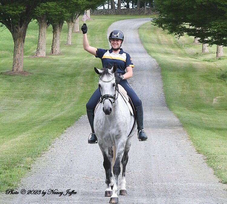 A young U.S. dressage horse makes her mark on the world stage