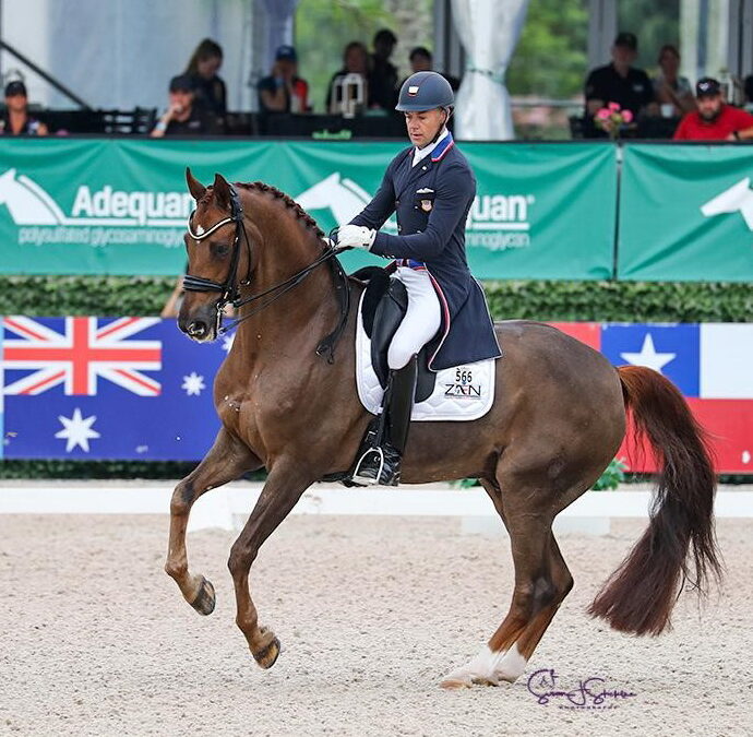 New dressage pairings show their Grand Prix style with an eye toward Paris