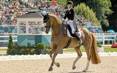 So what else happened in Olympic dressage?